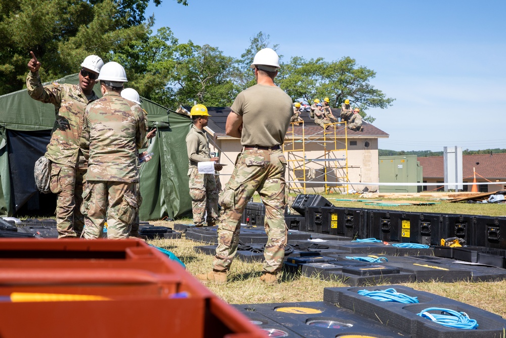 Engineers renovating Barracks