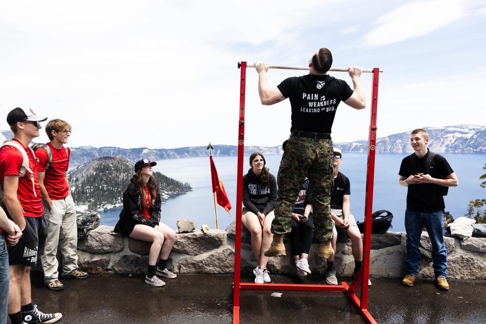 PCS Klamath conducts pool function at Crater Lake National Park