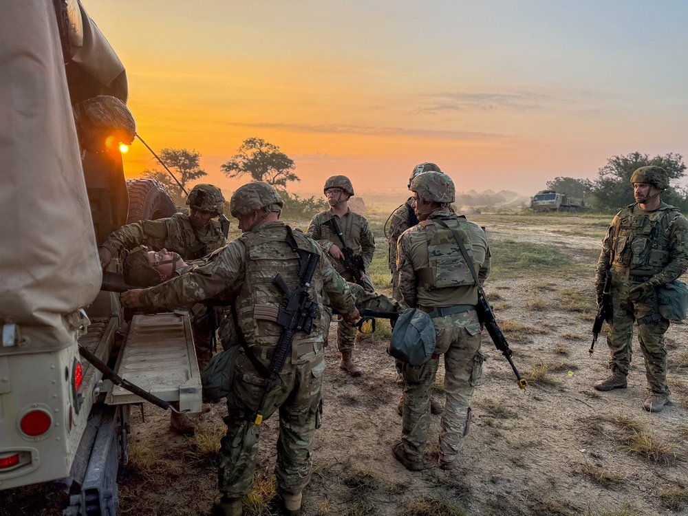 Tennessee National Guard C Troop, RSS, 278th ACR, train for medical emergencies at Fort Cavazos