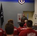 117th Student Flight Meets with Wing Leadership