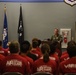 117th Student Flight Meets with Wing Leadership