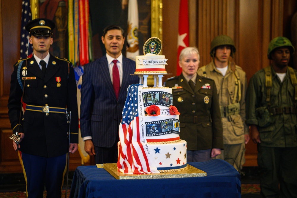 U.S. Army 249th Birthday Cake Cutting at the Capitol