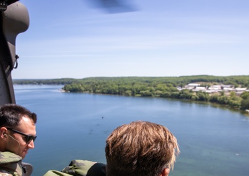 147th Aviation Regiment and 1433rd Combat Engineer Company-Infantry Helocast Training at Camp Grayling