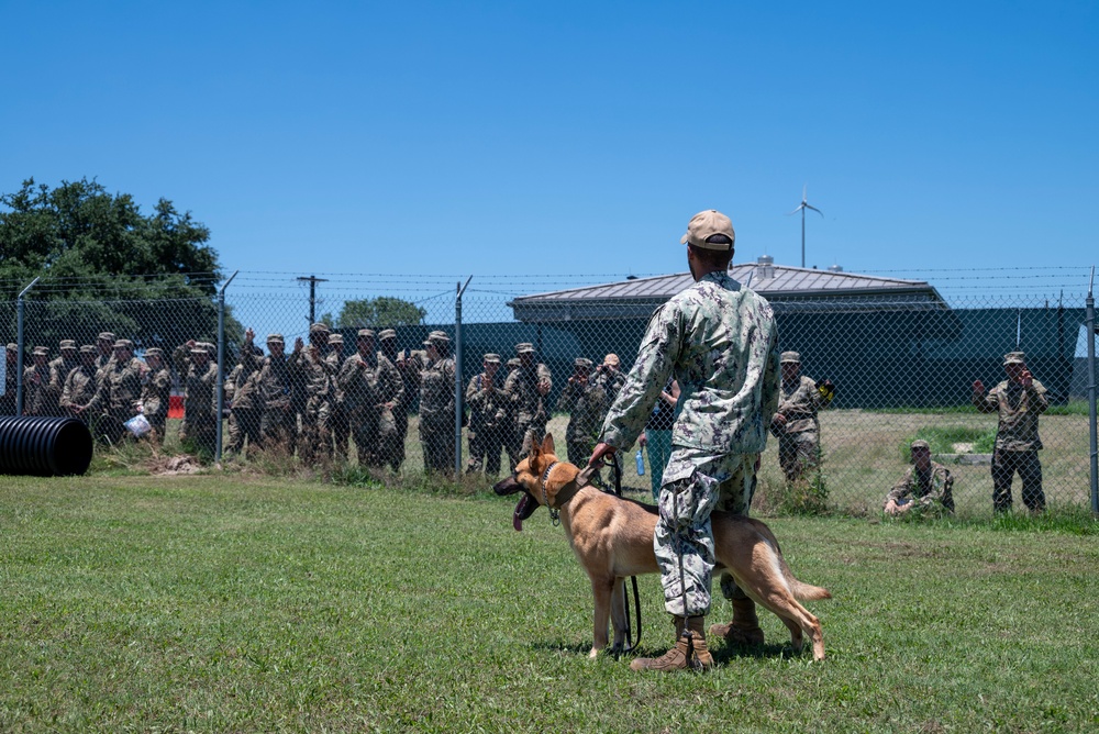 JROTC Students Tour NAS JRB Fort Worth