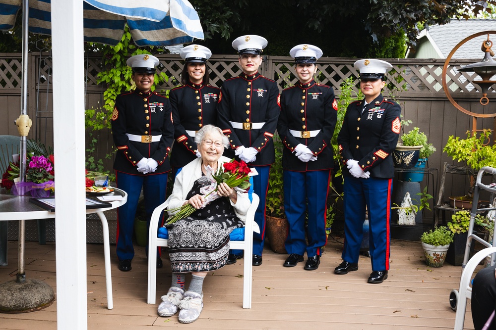 Golda Fabian 101-year Birthday Salute