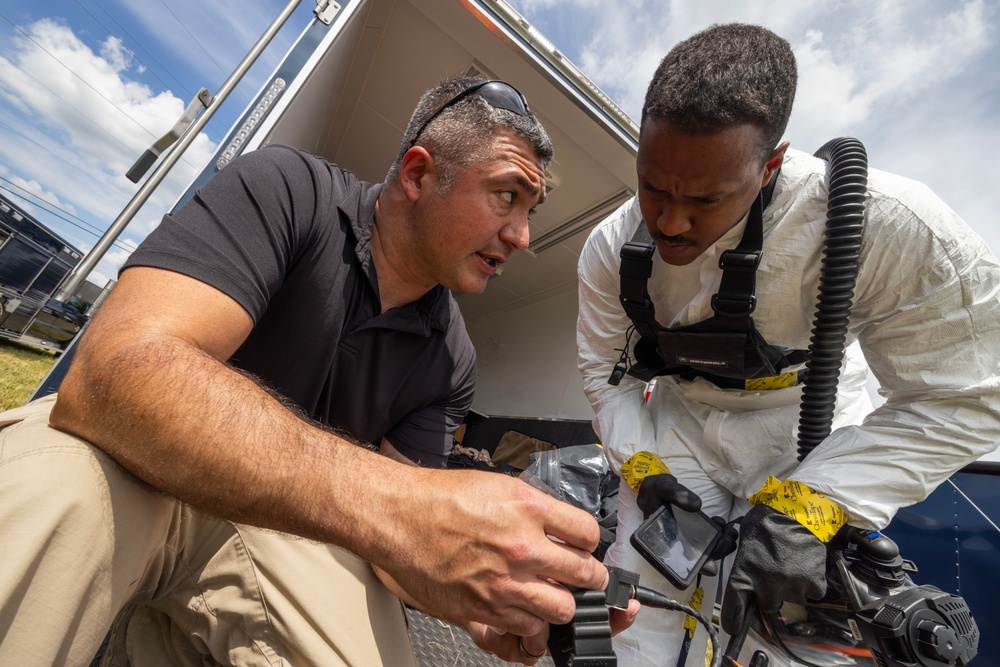 New Jersey CST trains for proficiency evaluation