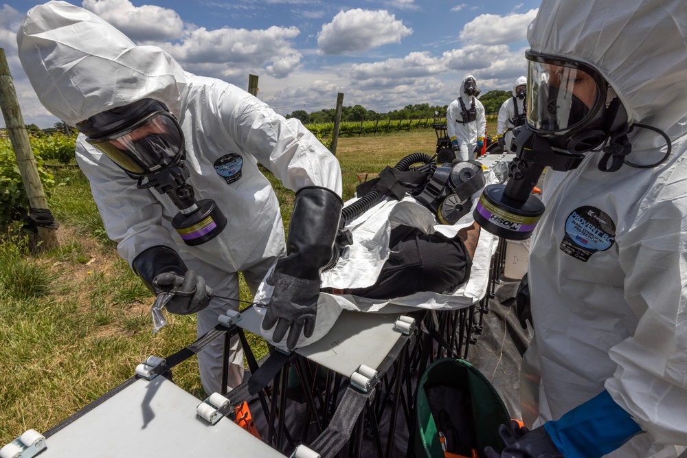 New Jersey CST trains for proficiency evaluation