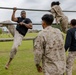 Personnel Administration School participates in an obstacle course