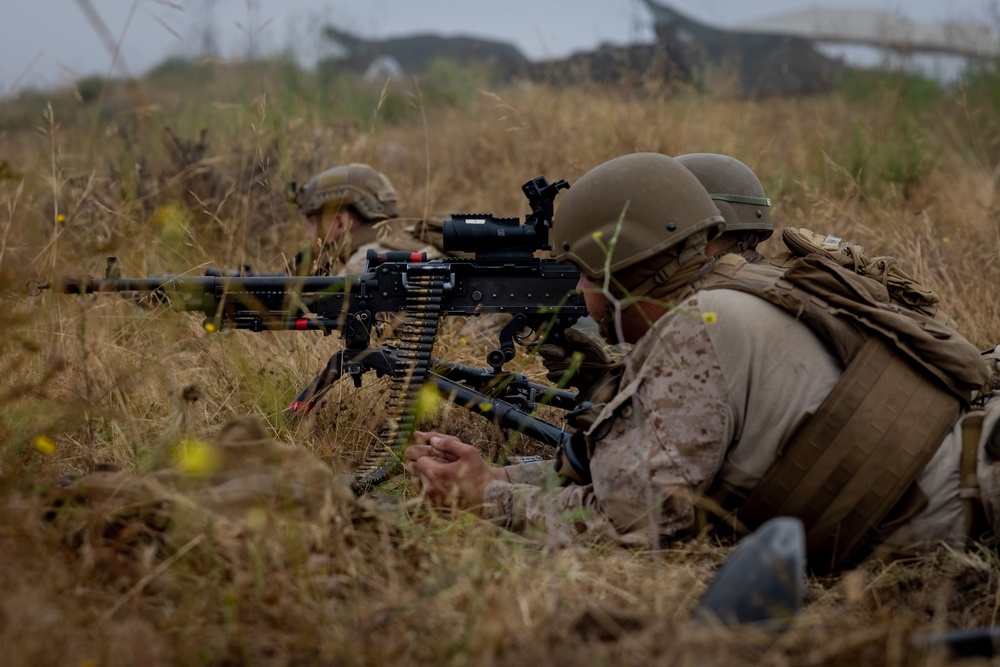 2nd Bn., 4th Marines conducts field exercise