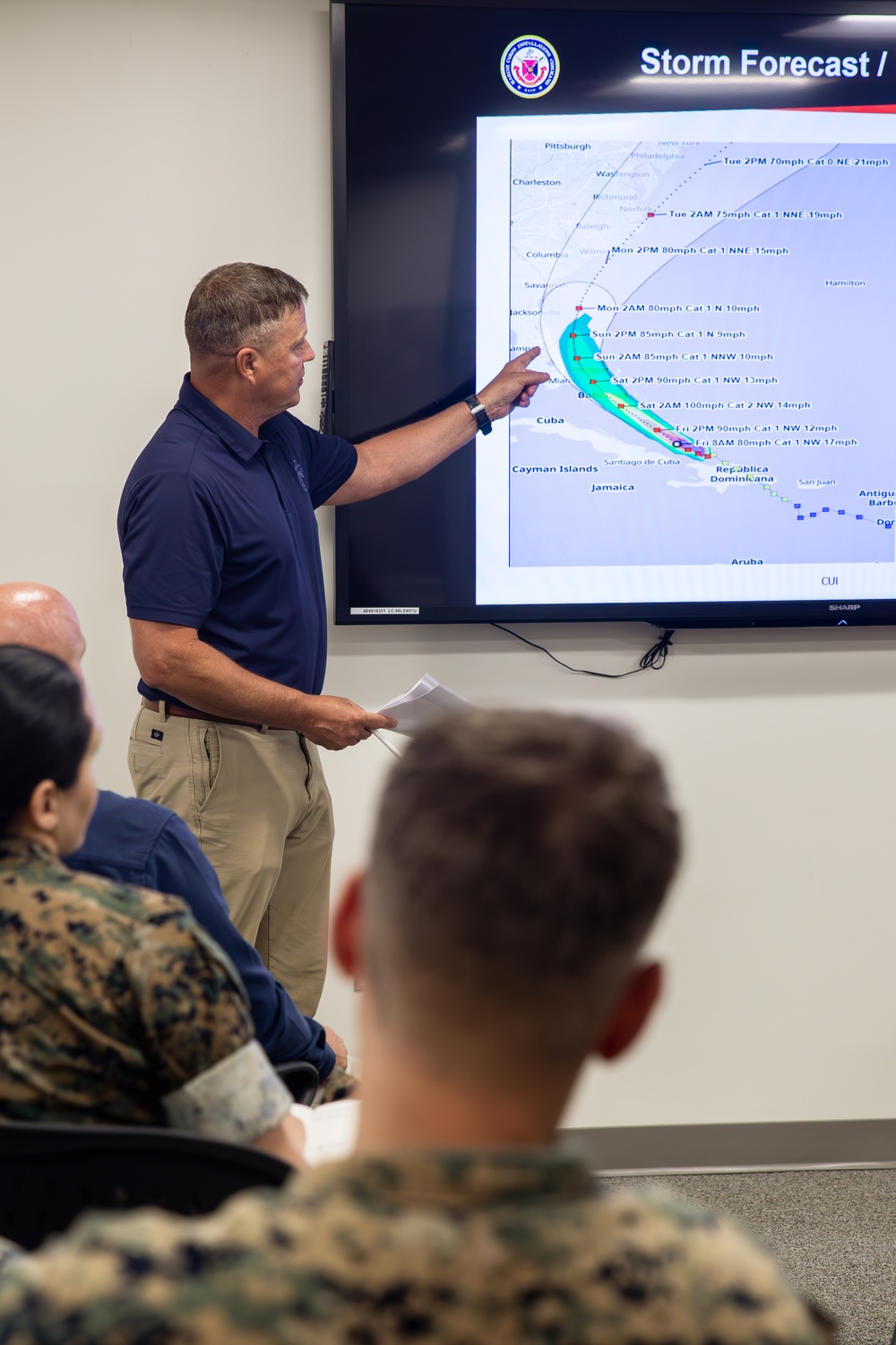 2024 Destructive Weather Exercise on MCB Camp Lejeune