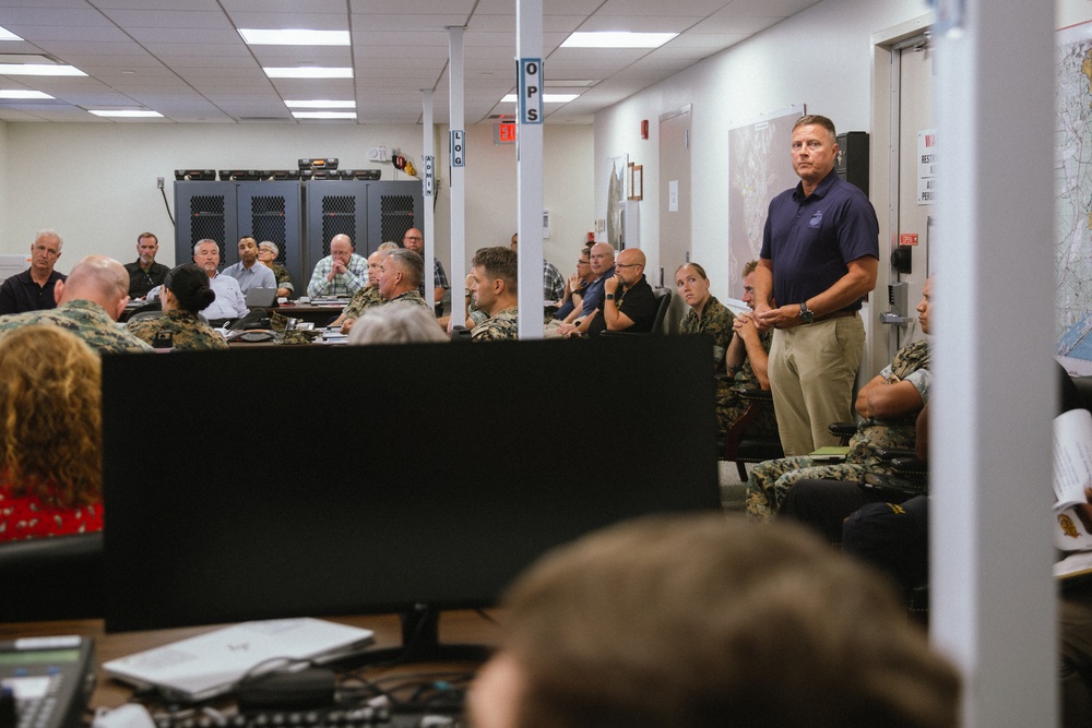 2024 Destructive Weather Exercise on MCB Camp Lejeune