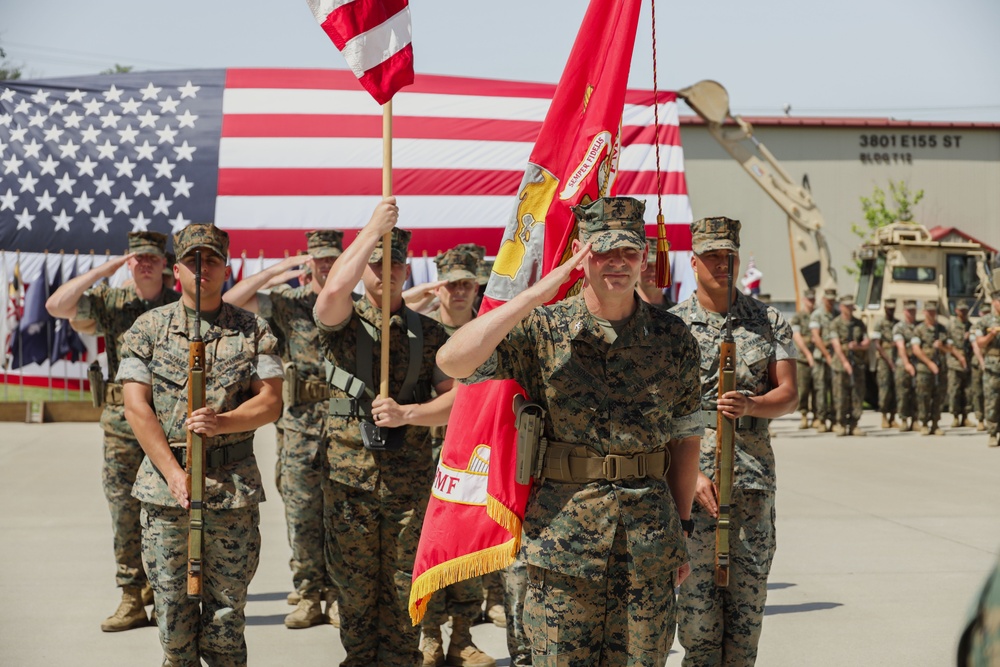 Change of Command - Combat Logistics Regiment 4