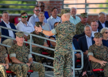 MARSOC hosts change of command ceremony