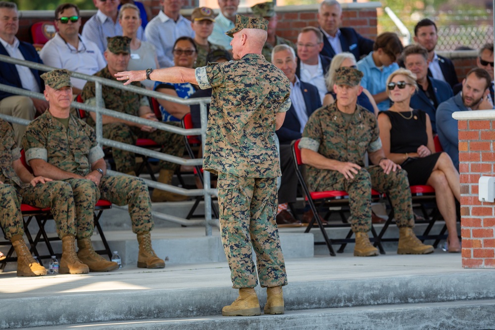 MARSOC hosts change of command ceremony