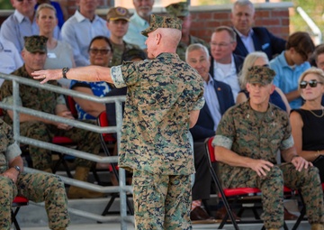 MARSOC hosts change of command ceremony