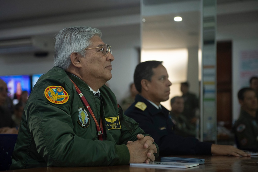 Top Peruvian military leaders attend Commander’s Update Brief during Resolute Sentinel 24