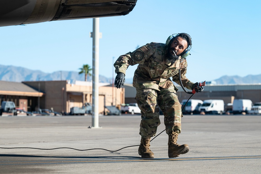 57th Wing's Brig.Gen. Richard Goodman's fini-flight