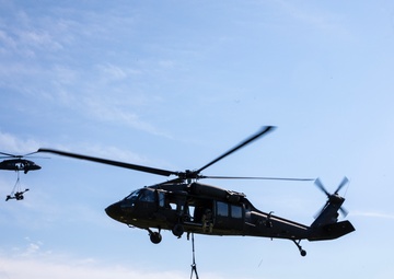 Arkansas National Guard Prepares For Artillery Air Raid