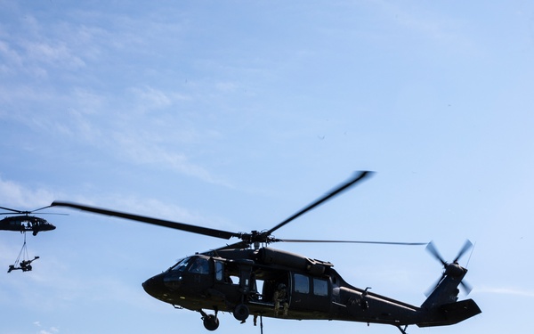 Arkansas National Guard Prepares For Artillery Air Raid