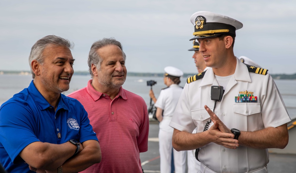 USS Fort Lauderdale Arrives at Maryland Fleet Week