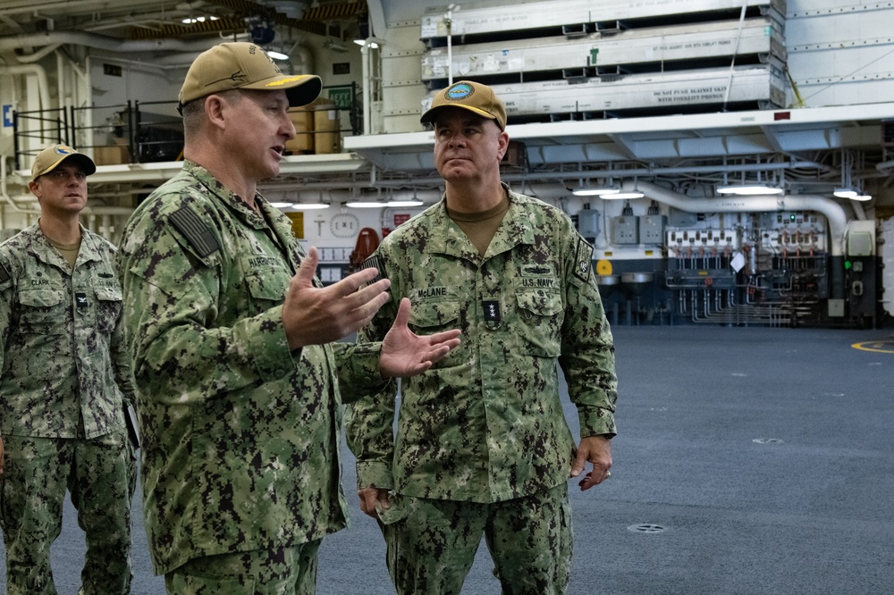 SWOBOSS Visits USS Tripoli