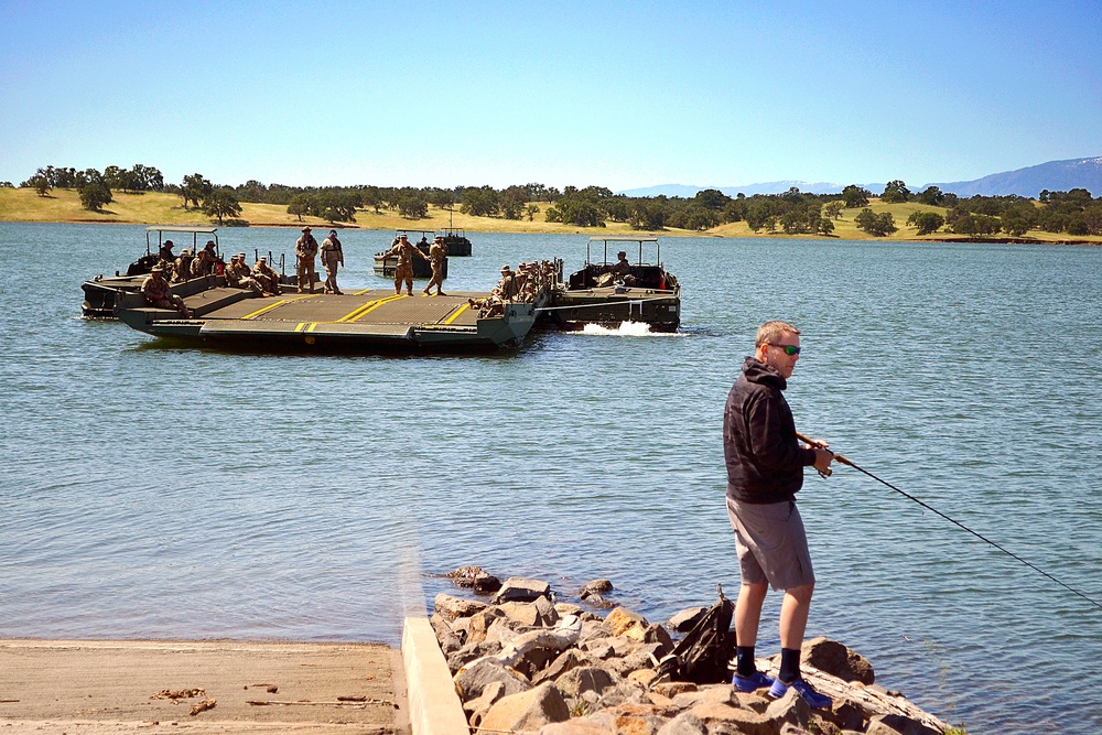 California Army National Guard holds annual training at Black Butte Lake