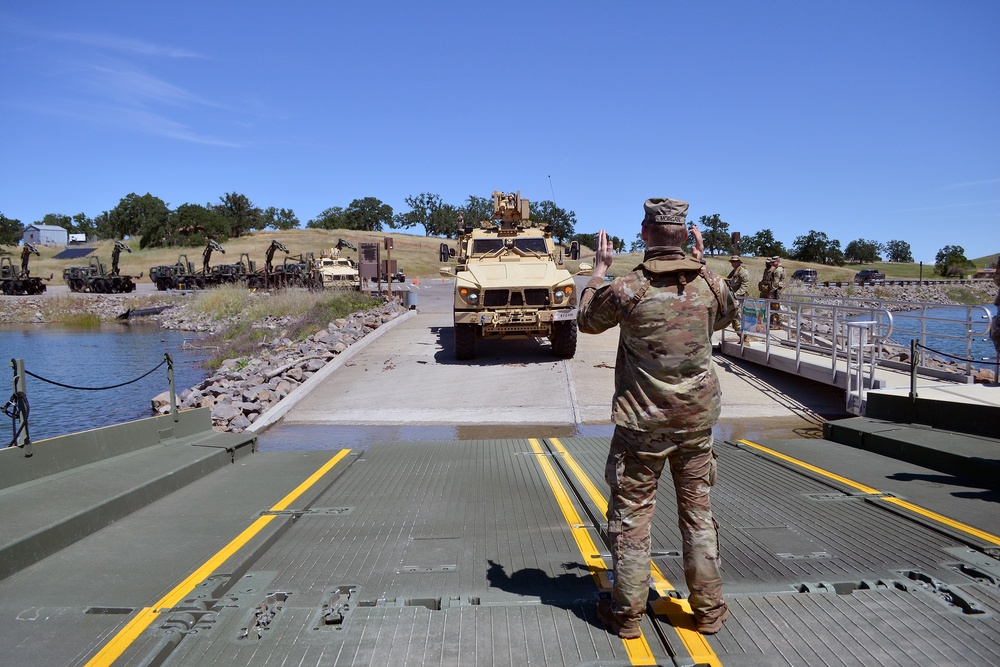 California Army National Guard holds annual training at Black Butte Lake