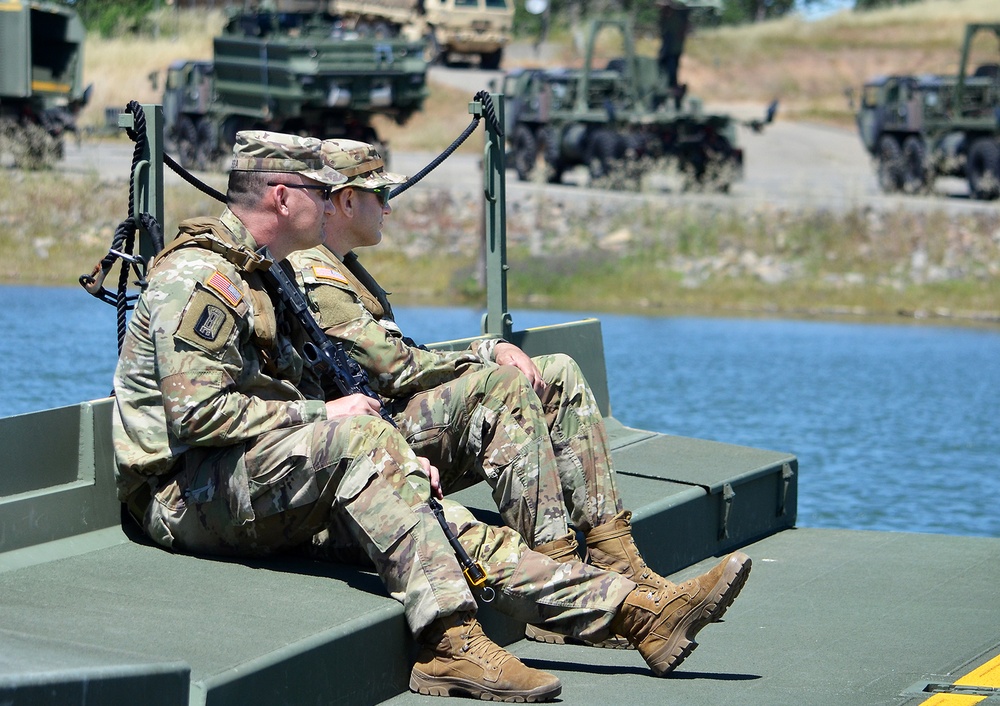 California Army National Guard holds annual training at Black Butte Lake