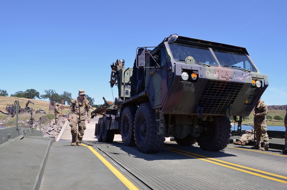 California Army National Guard holds annual training at Black Butte Lake