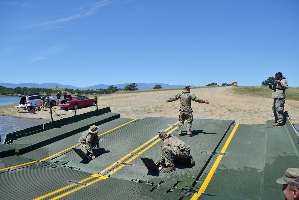 California Army National Guard holds annual training at Black Butte Lake