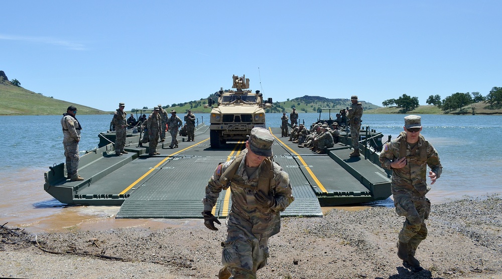 California Army National Guard holds annual training at Black Butte Lake