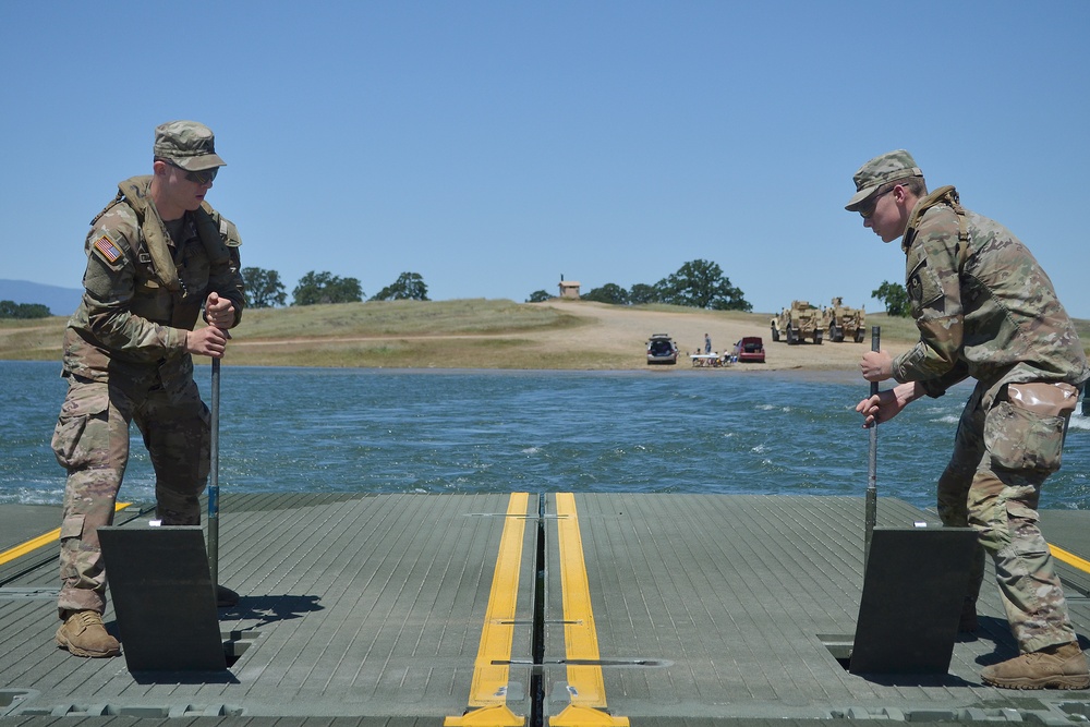 California Army National Guard holds annual training at Black Butte Lake