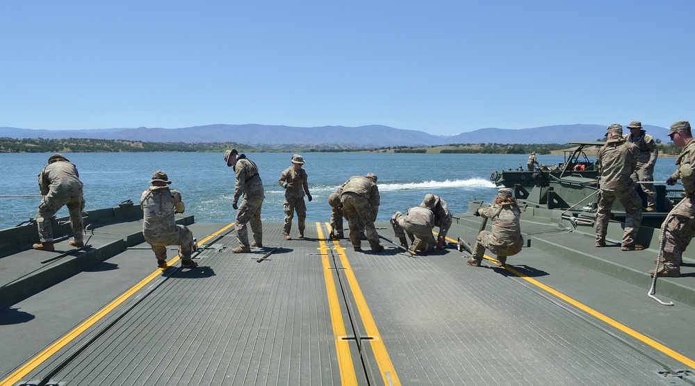 California Army National Guard holds annual training at Black Butte Lake