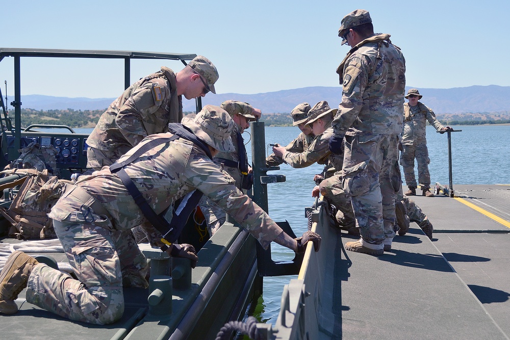 California Army National Guard holds annual training at Black Butte Lake