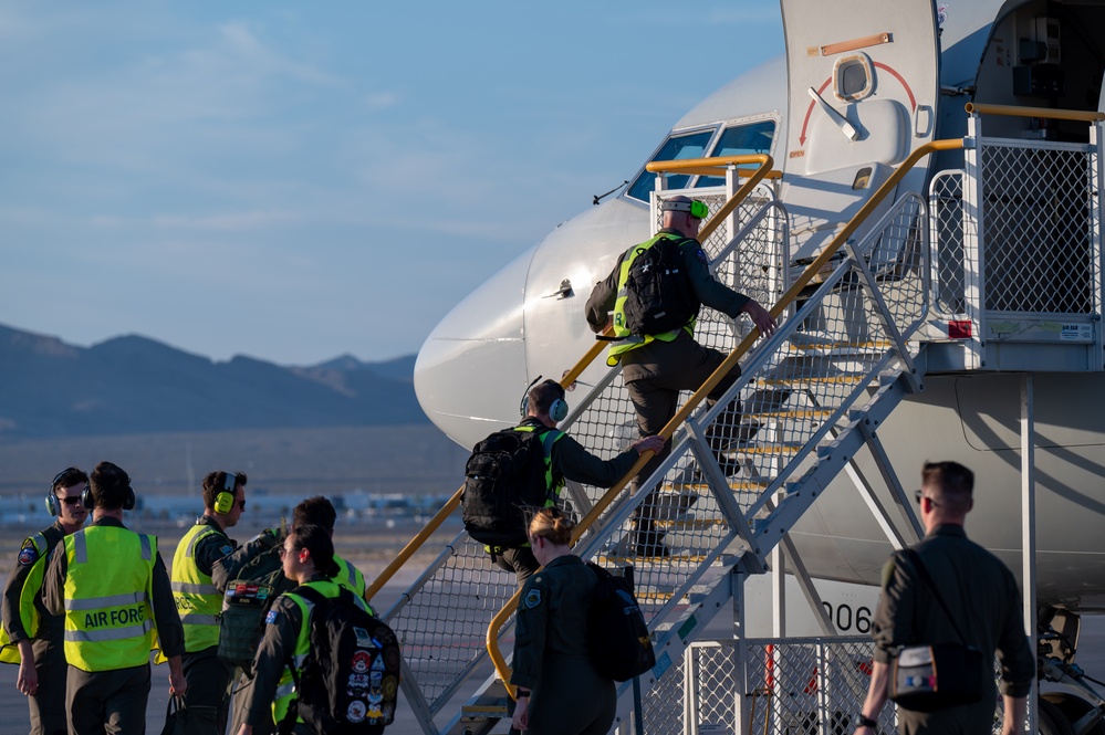 RAAF No. 2 Squadron visits Nellis Air Force Base for WSINT