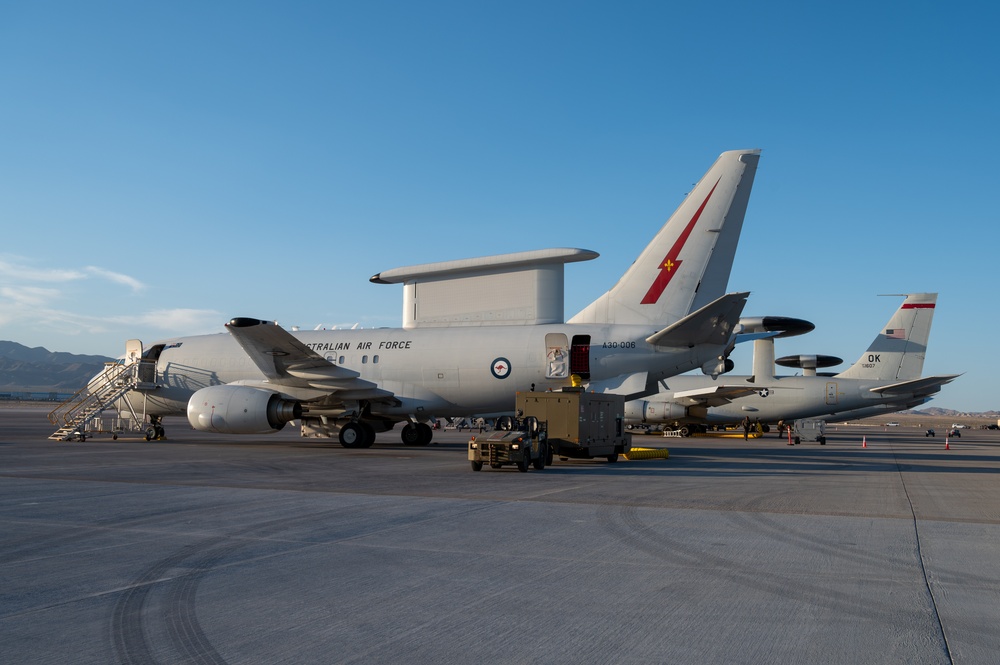 RAAF No. 2 Squadron visits Nellis Air Force Base for WSINT