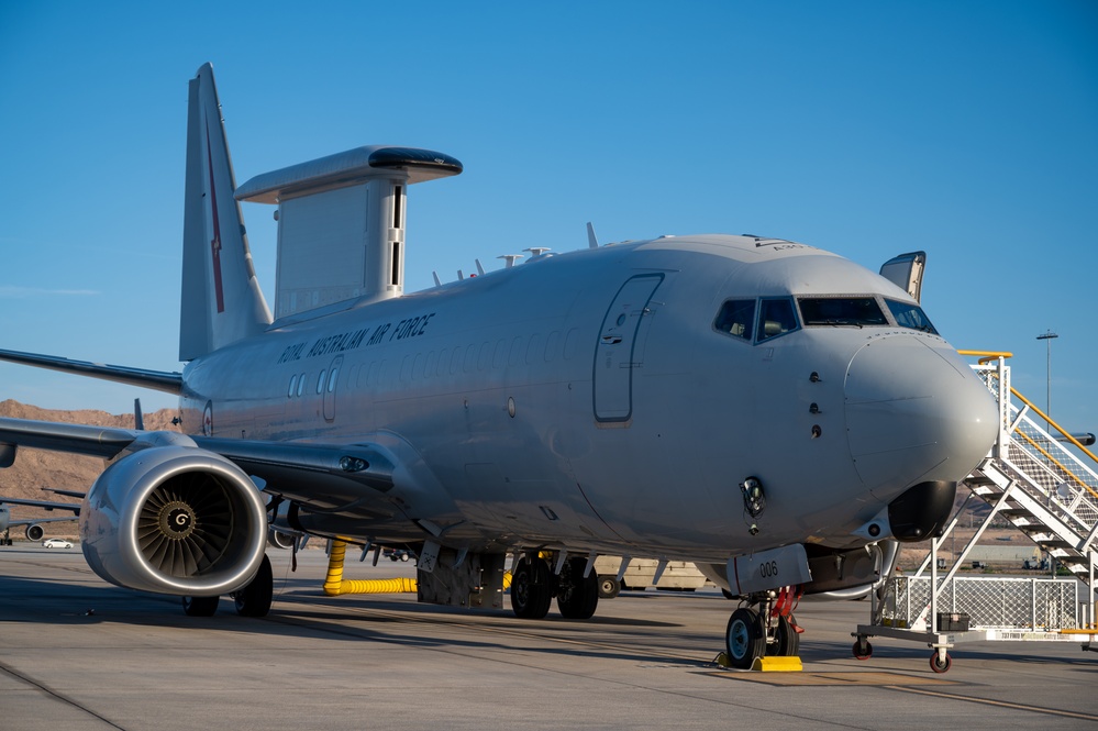 RAAF No. 2 Squadron visits Nellis Air Force Base for WSINT