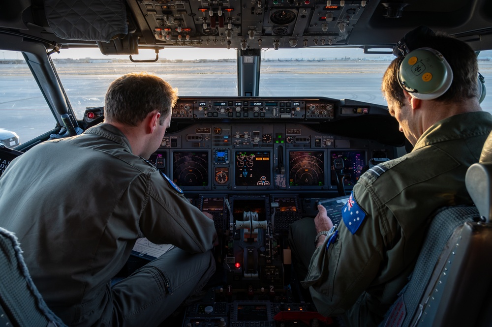 RAAF No. 2 Squadron visits Nellis Air Force Base for WSINT