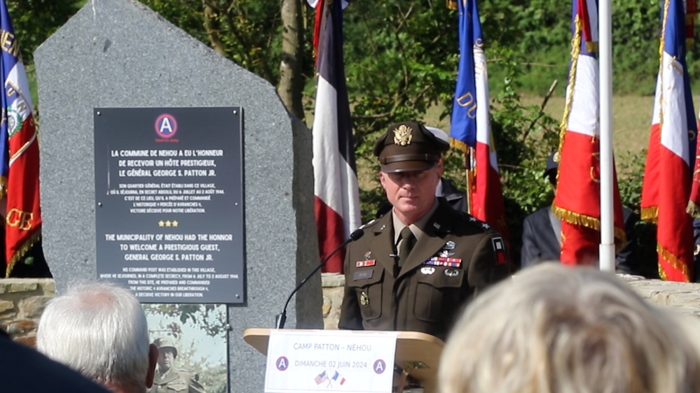 First Army supports MG Patton Commemoration