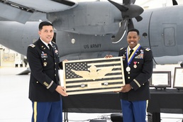 Special Operations Aviation Command Flight Detachment CW4 retires