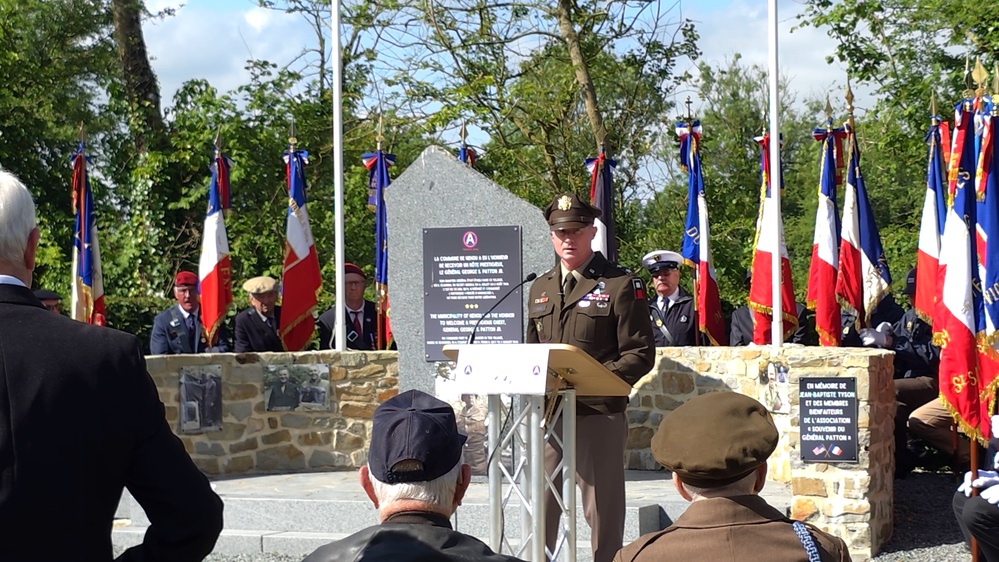 First Army supports MG Patton Commemoration