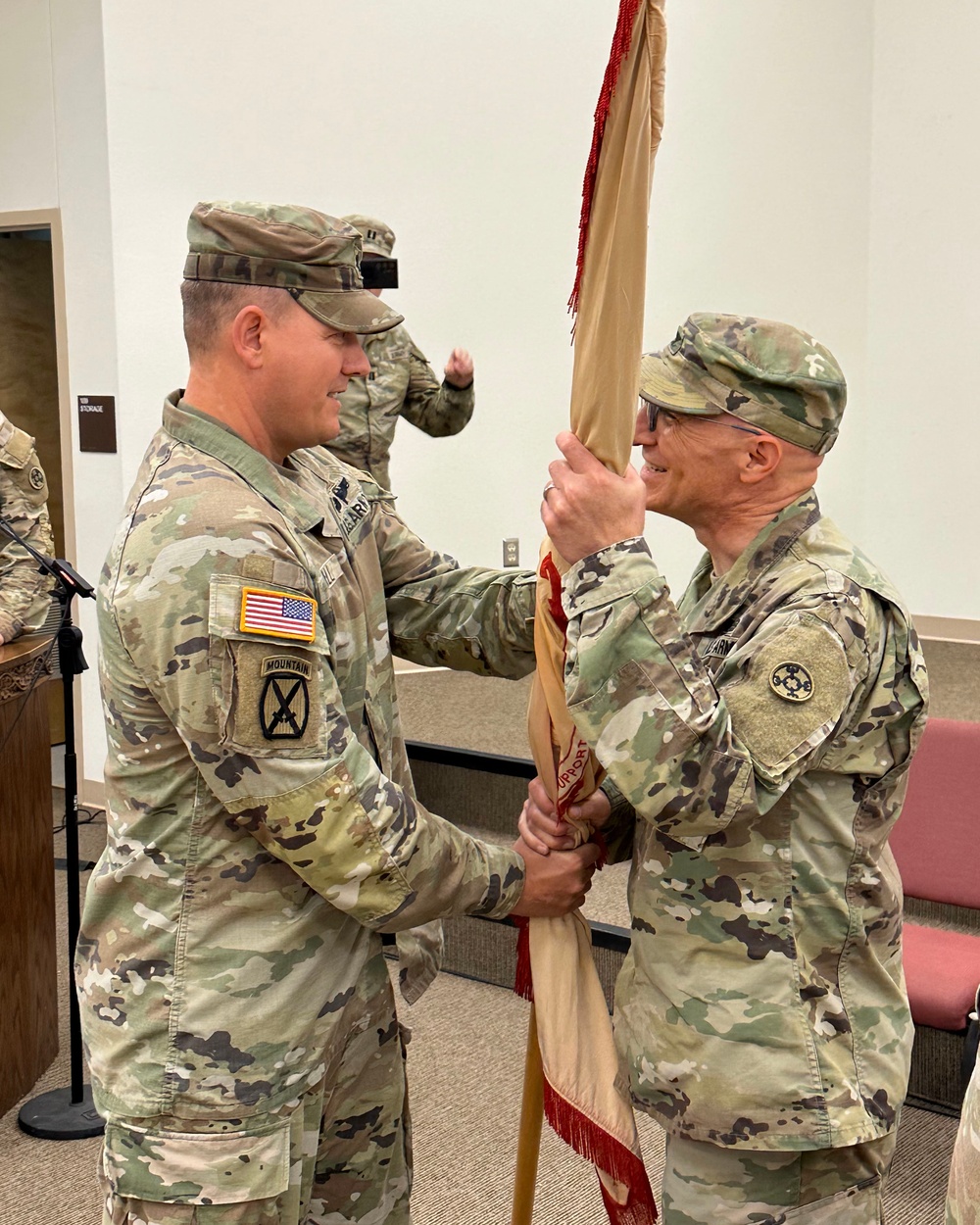 497th CSSB Changes Command During Annual Training