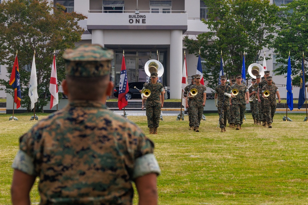 Headquarters and Headquarters Squadron Change of Command Ceremony