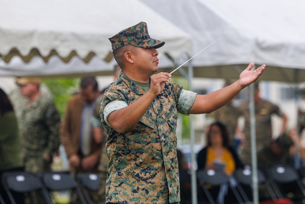 Headquarters and Headquarters Squadron Change of Command Ceremony