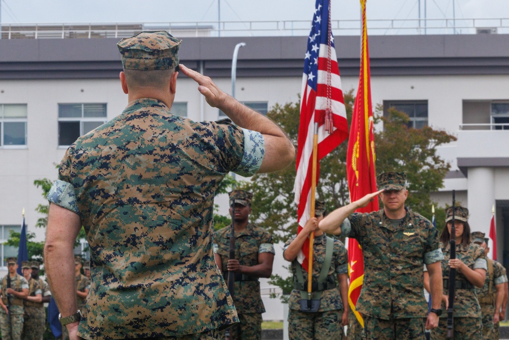 Headquarters and Headquarters Squadron Change of Command Ceremony