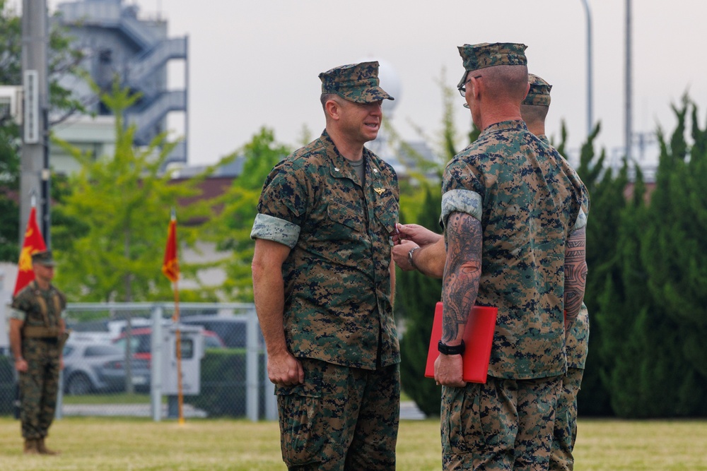 Headquarters and Headquarters Squadron Change of Command Ceremony
