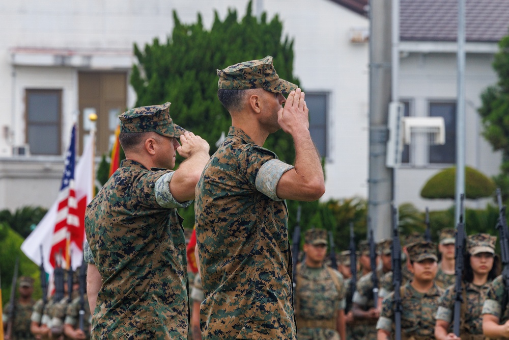 Headquarters and Headquarters Squadron Change of Command Ceremony