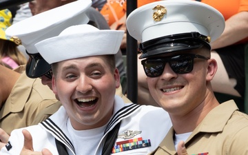 Marines and Sailors Attend Orioles Game during MDFW 24
