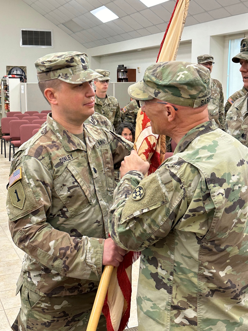 497th CSSB Changes Command During Annual Training