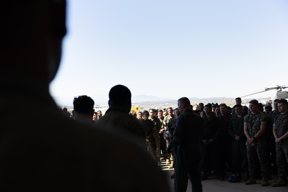 3rd MAW Commanding General’s Final Flight